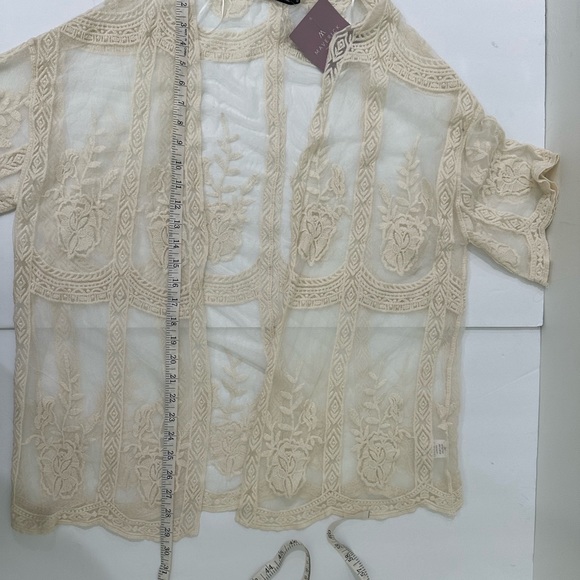 NWT Maverick the Collection Lace Kimono Small - Picture 6 of 8